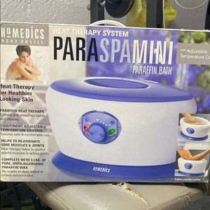 Homedics White and Blue Bath Accessories for Spa-Like Relaxation